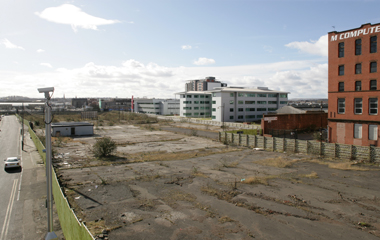 Central Quay from rear of site